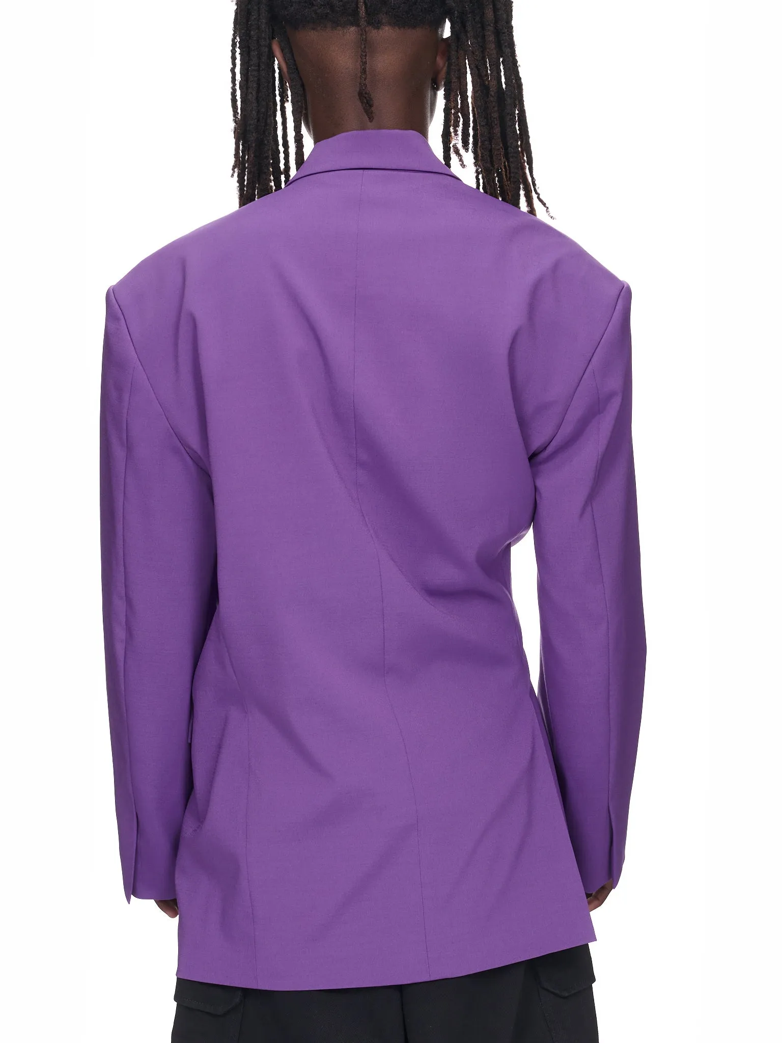 Asymmetric Ring Blazer (231-01-0301-PURPLE)