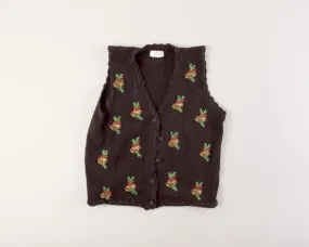 Bells and Floral-Small Christmas Sweater