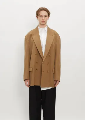 Big Tailored Wool Jacket