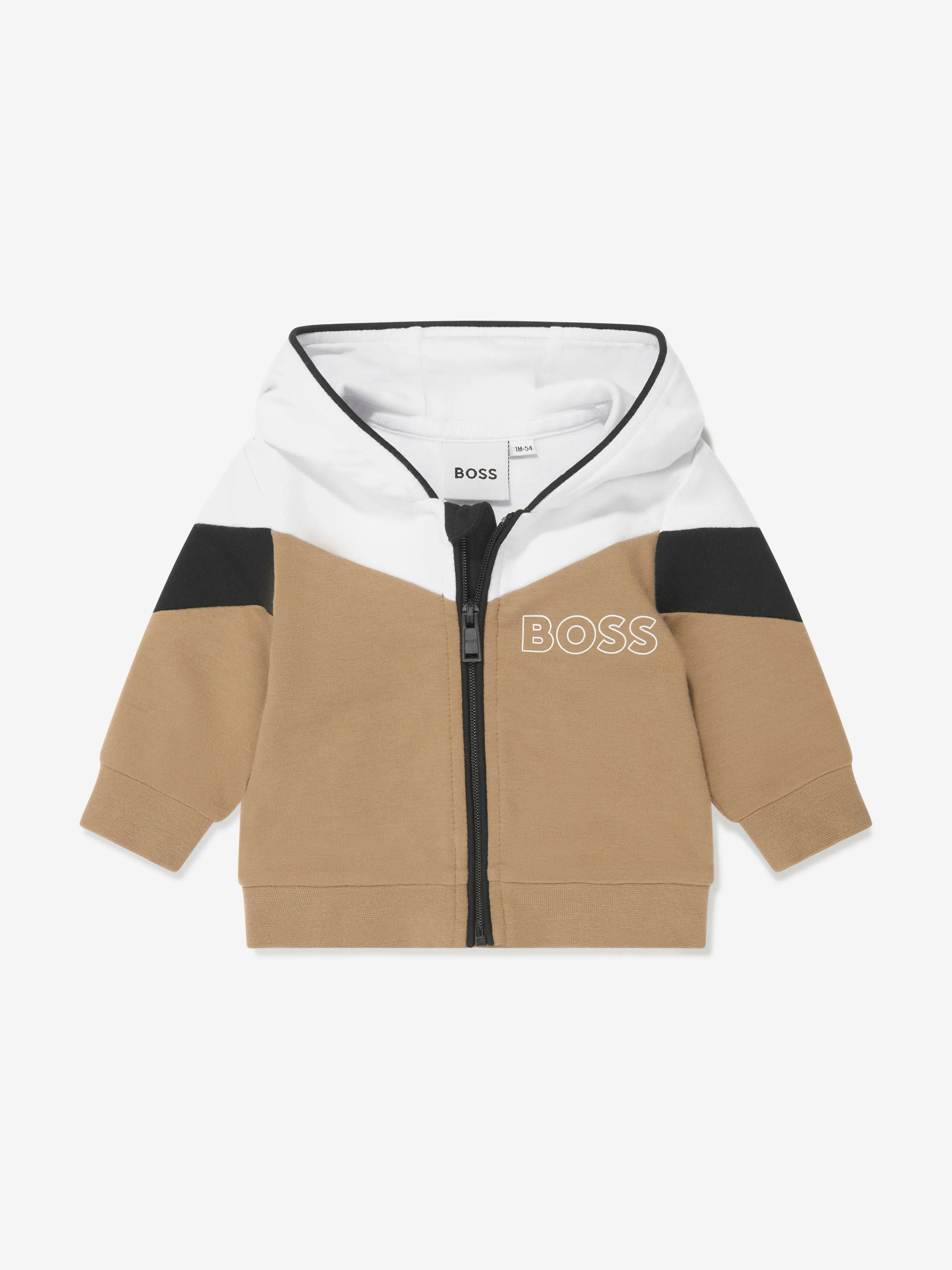 BOSS Baby Logo Tracksuit in Beige