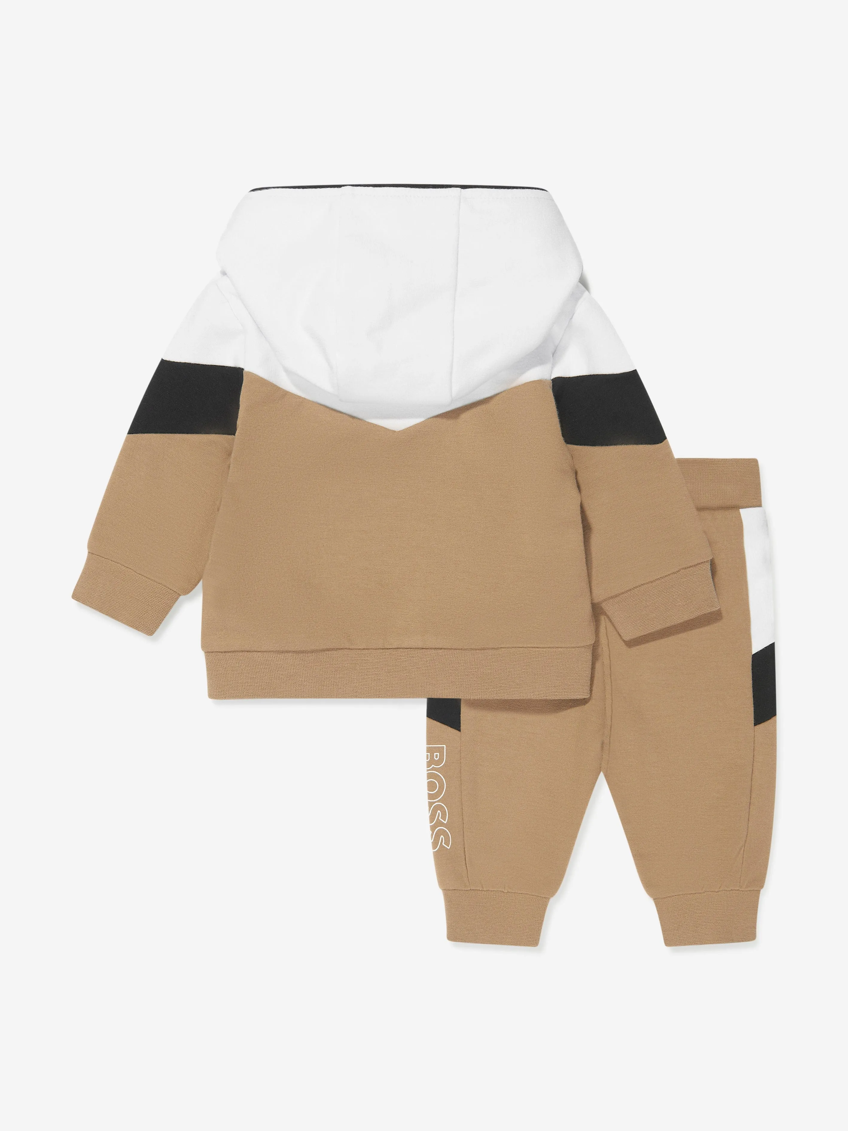 BOSS Baby Logo Tracksuit in Beige