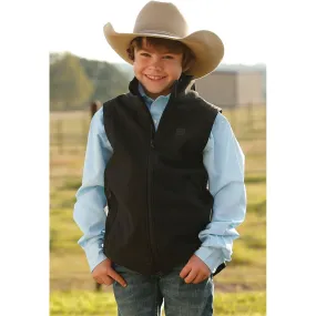 Cinch Kid's Black Bonded Vest