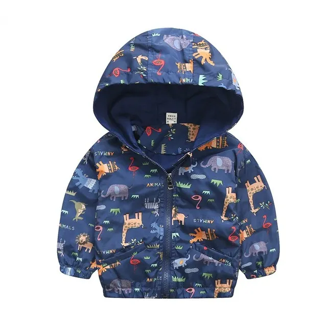 Cute Dinosaur Spring Coat Jackets For Boys