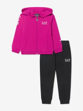 EA7 Emporio Armani Girls Logo Print Tracksuit