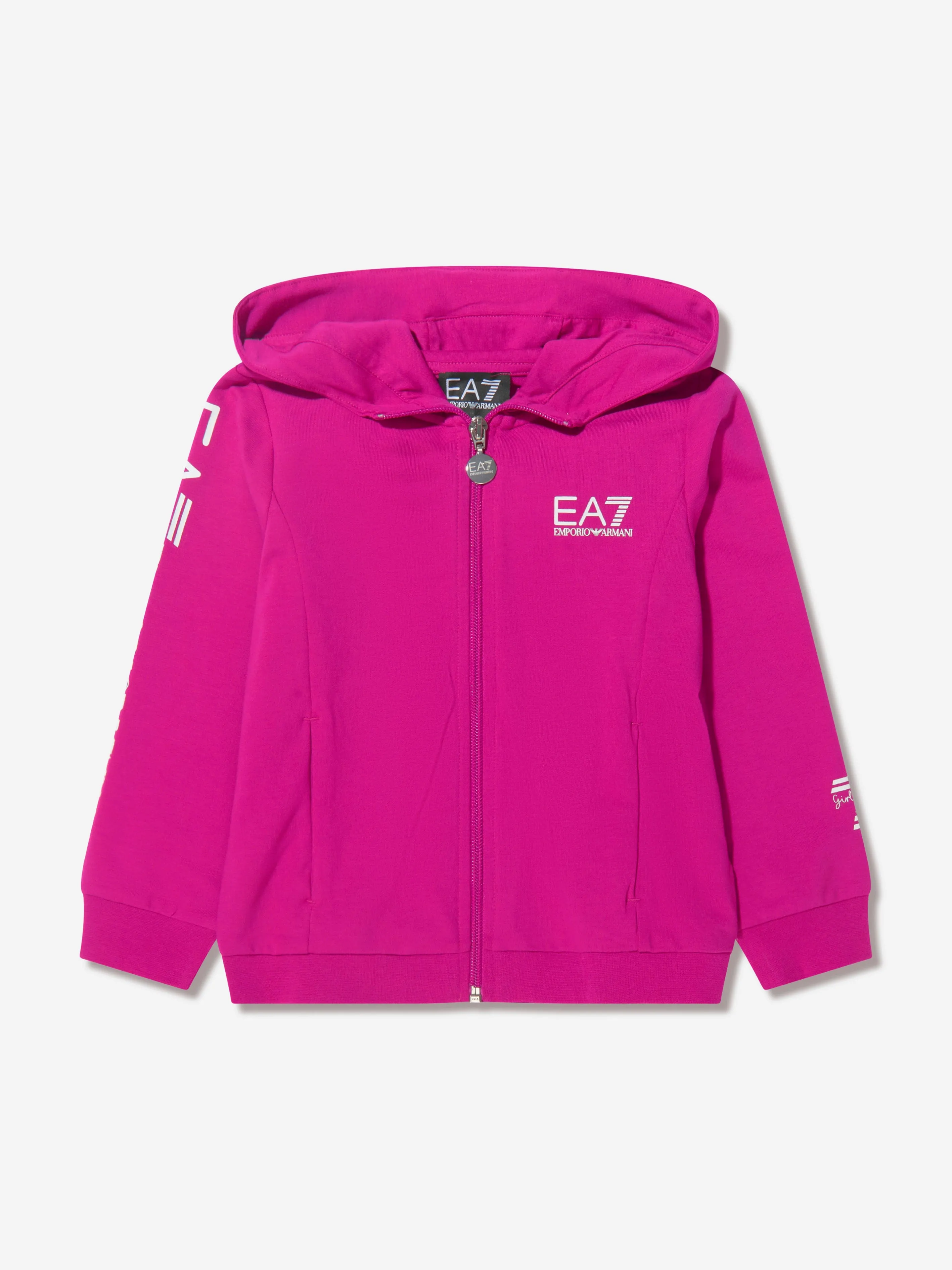 EA7 Emporio Armani Girls Logo Print Tracksuit