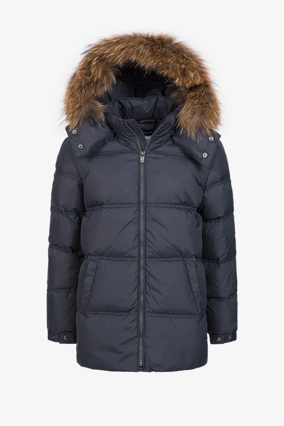 Eddie Pen Skynard Boys Parka - Anthracite (Size 10 left)