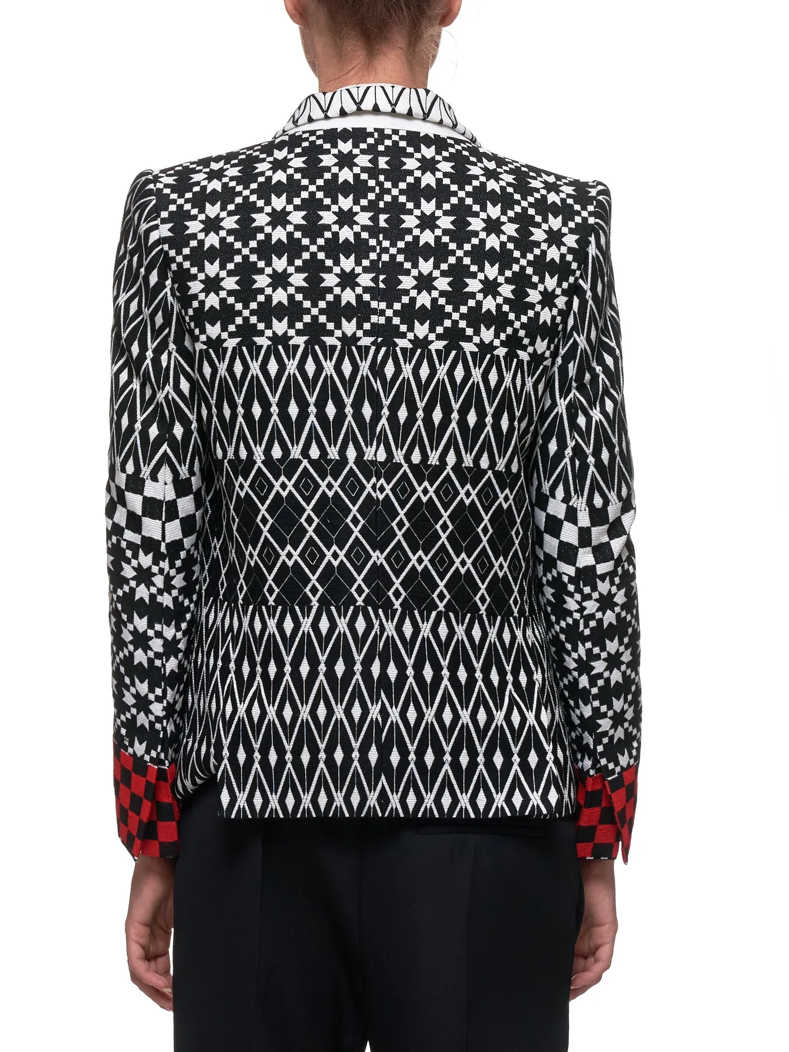 Embroidered Blazer (194-1000-200-099-BLACK)