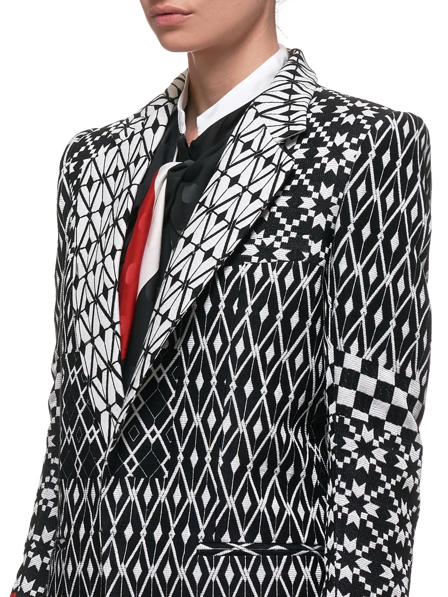 Embroidered Blazer (194-1000-200-099-BLACK)