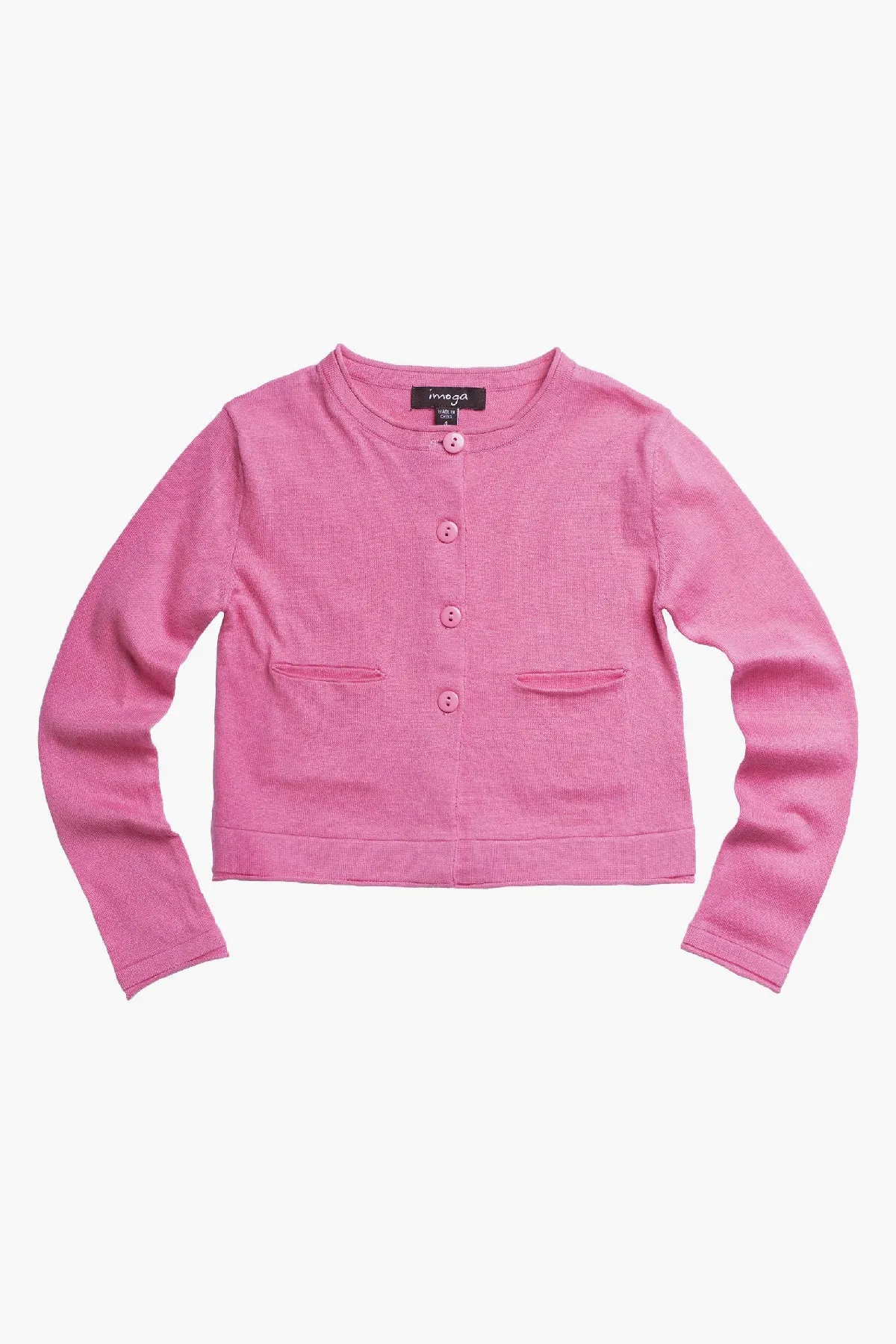 Imoga Denise Girls Cardigan - Peony