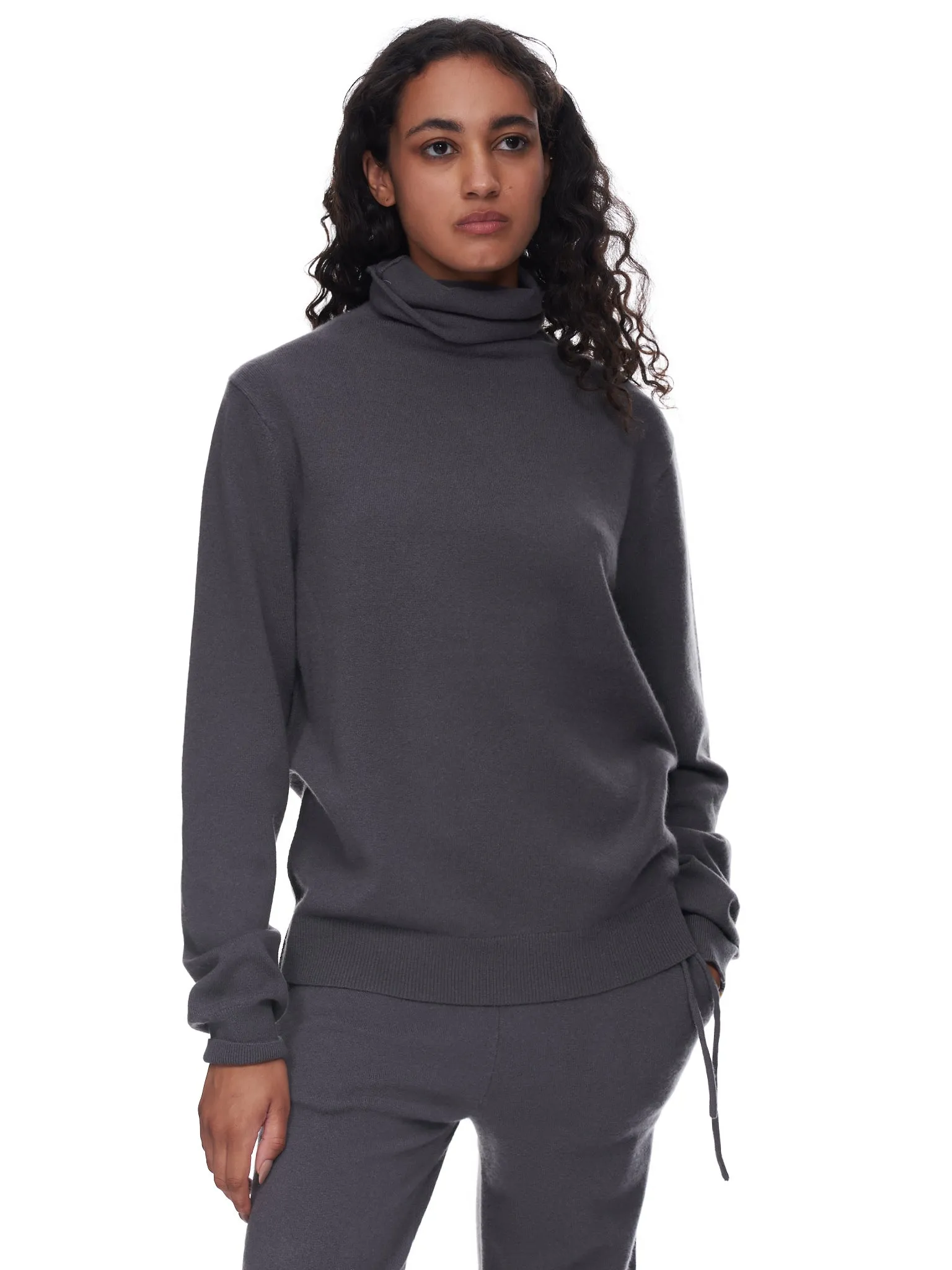 Jill Turtleneck Sweater (234-107-01-FE-01-CONCRETE)