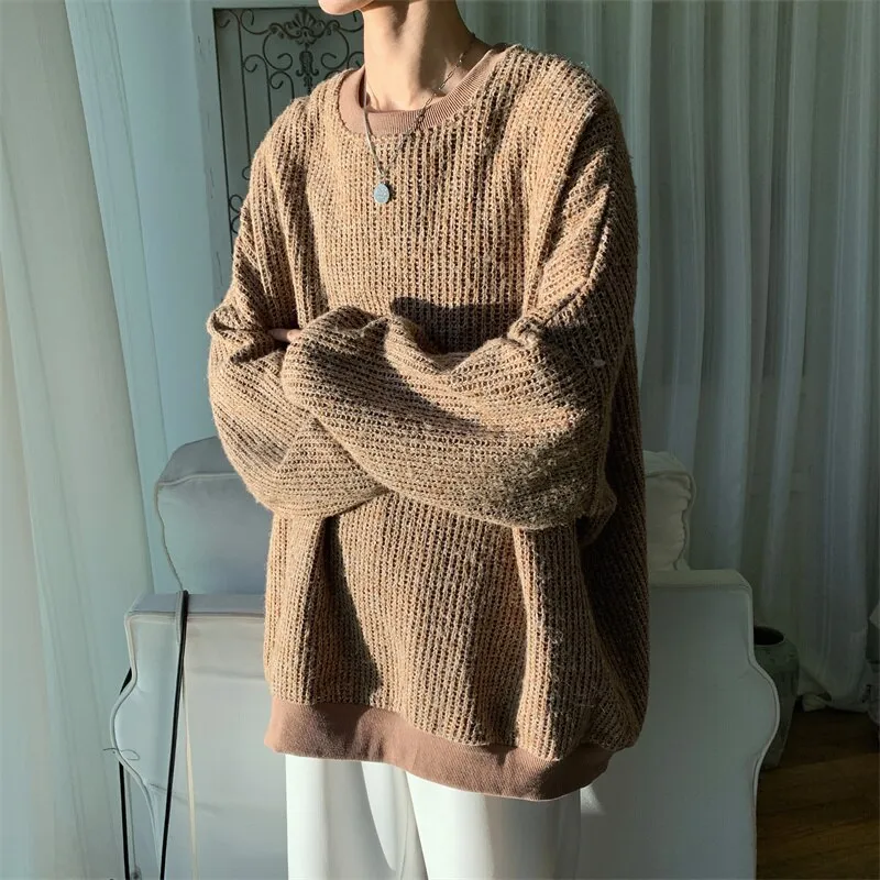 [Korean Style] 3 Colors Wool Knitted Sweaters