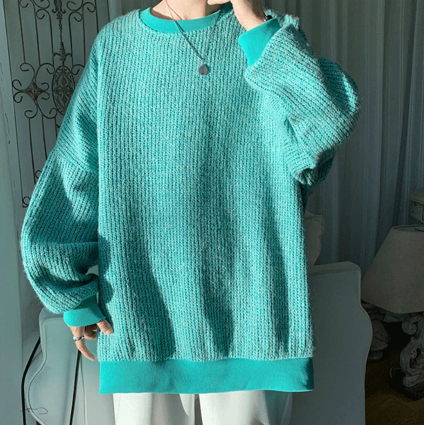 [Korean Style] 3 Colors Wool Knitted Sweaters