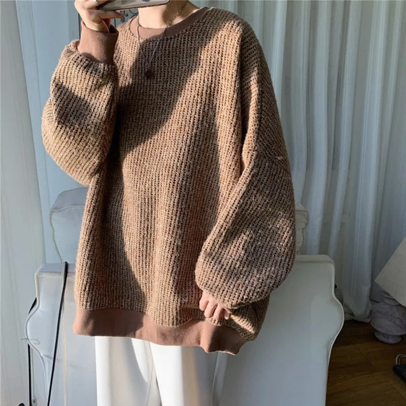 [Korean Style] 3 Colors Wool Knitted Sweaters