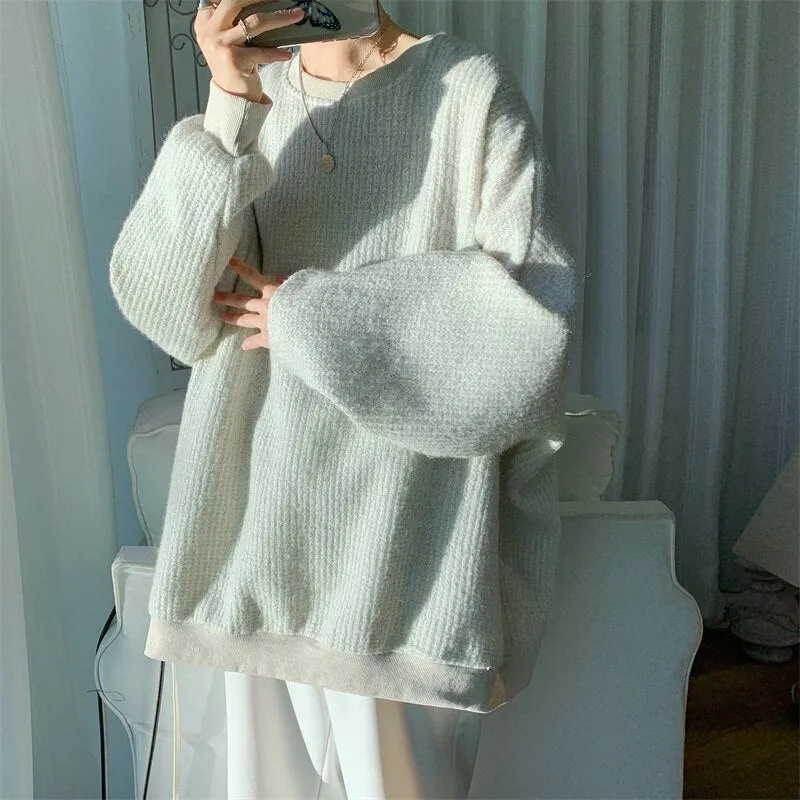 [Korean Style] 3 Colors Wool Knitted Sweaters