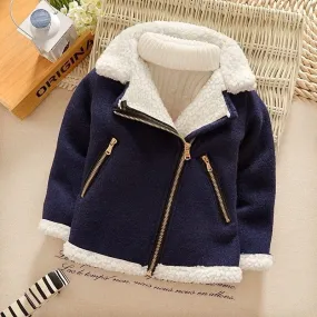 'Logan" Fall/Winter Cozy Children's Coat