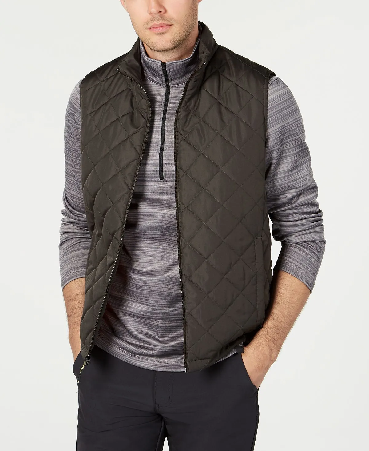 Men's outfitter quilted vest created for Macy's Hawke & Co.