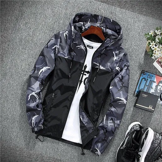 Men's Wear Casual  Camouflage Jacket