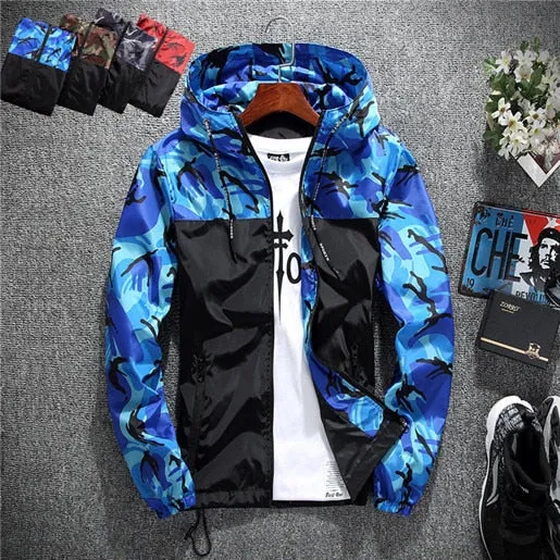 Men's Wear Casual  Camouflage Jacket