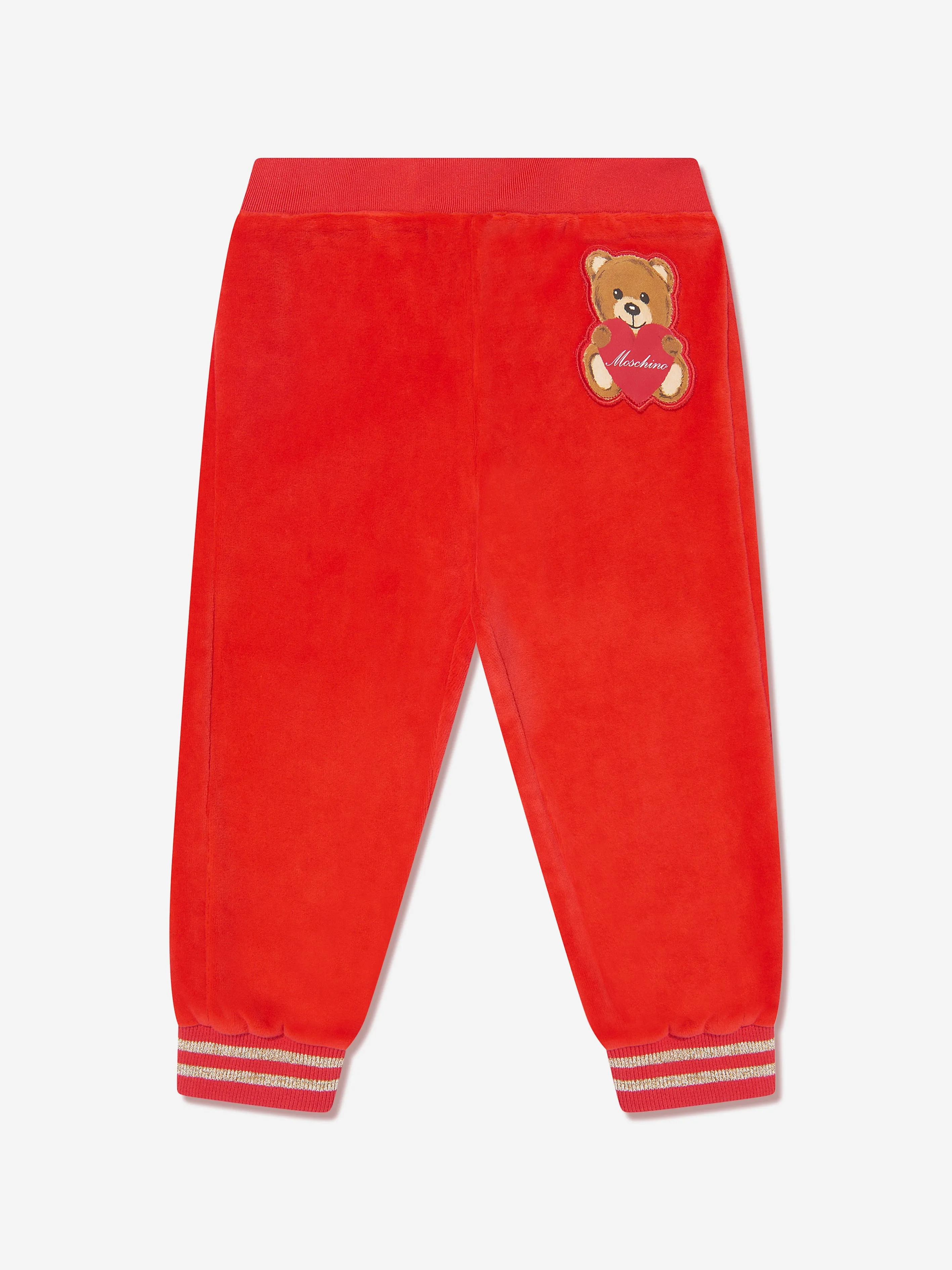 Moschino Baby Girls Teddy Bear Tracksuit in Red