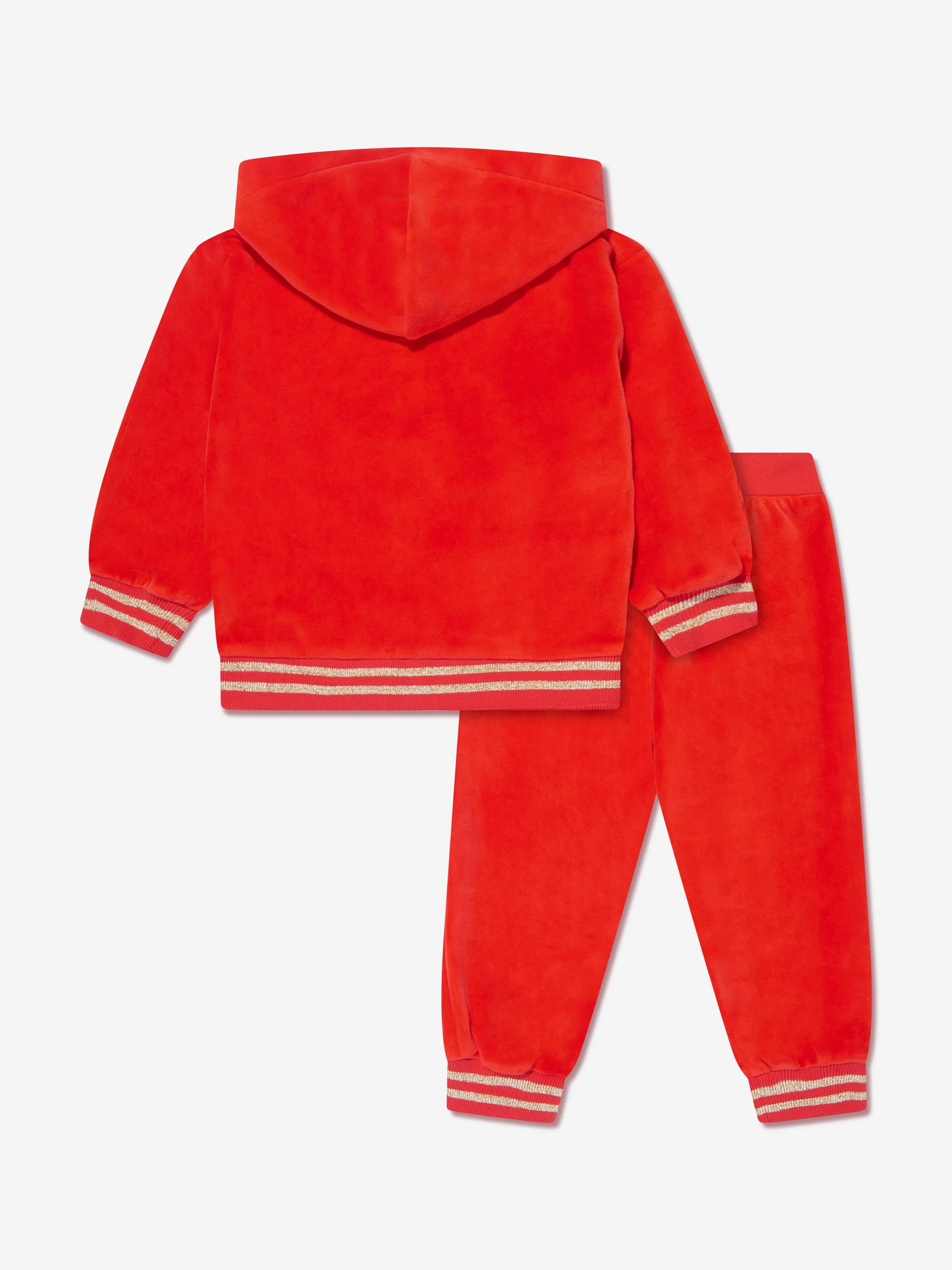 Moschino Baby Girls Teddy Bear Tracksuit in Red