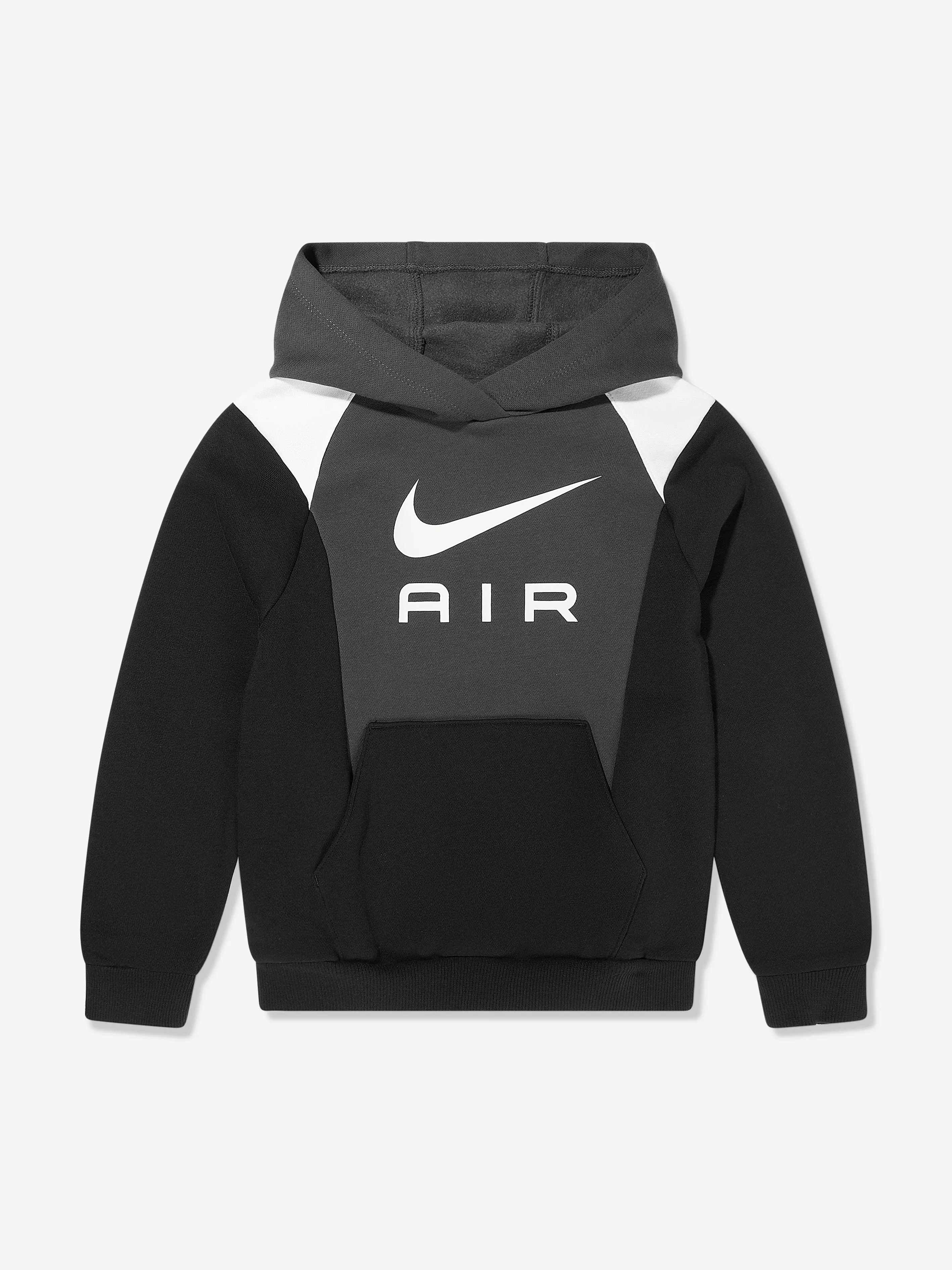 Nike Boys Air Fleece Tracksuit in Black