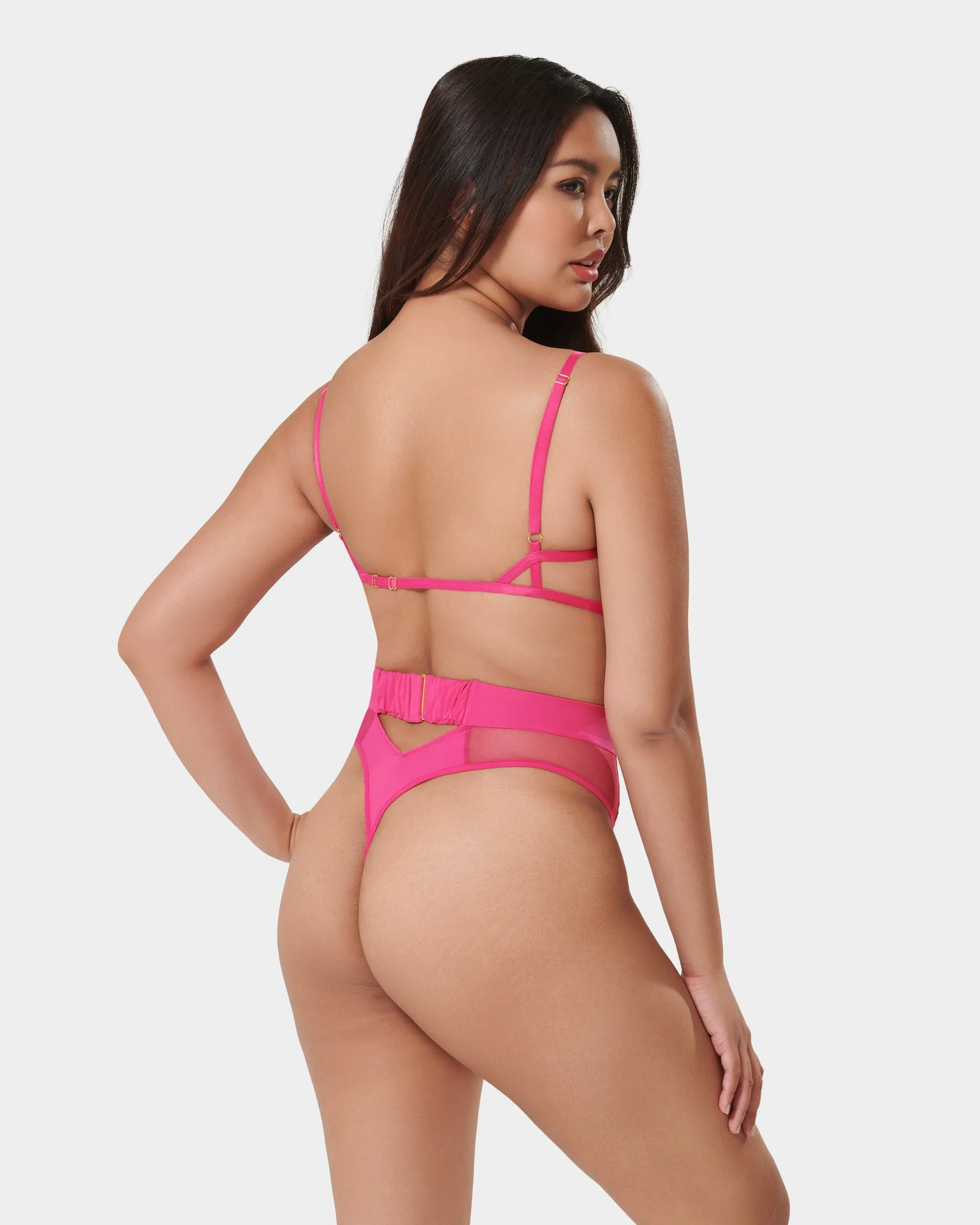 Orla Wired Body Fuchsia Pink