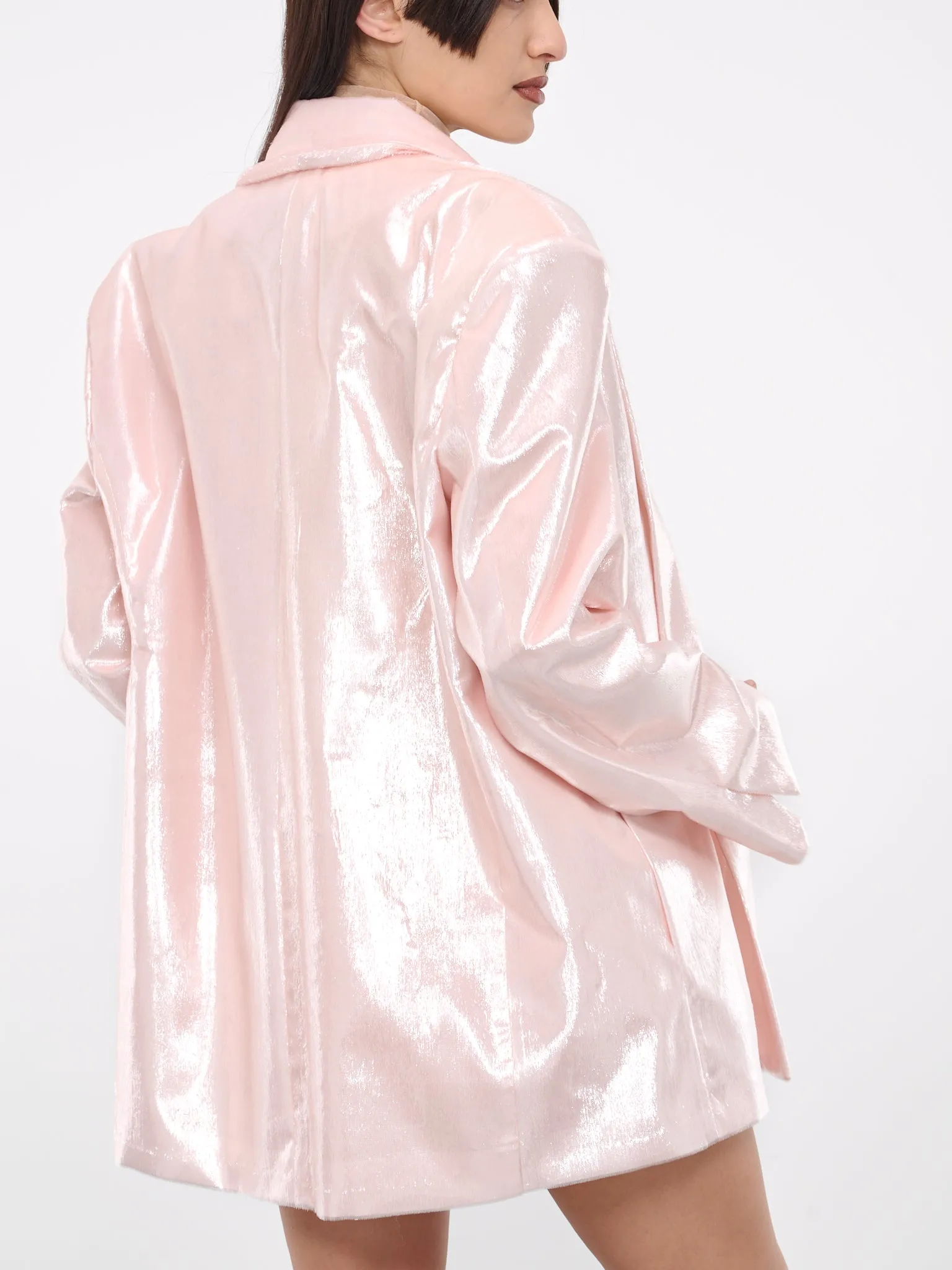 Oversized Blazer (VEWX15001A-LIGHT-PASTEL-PINK)