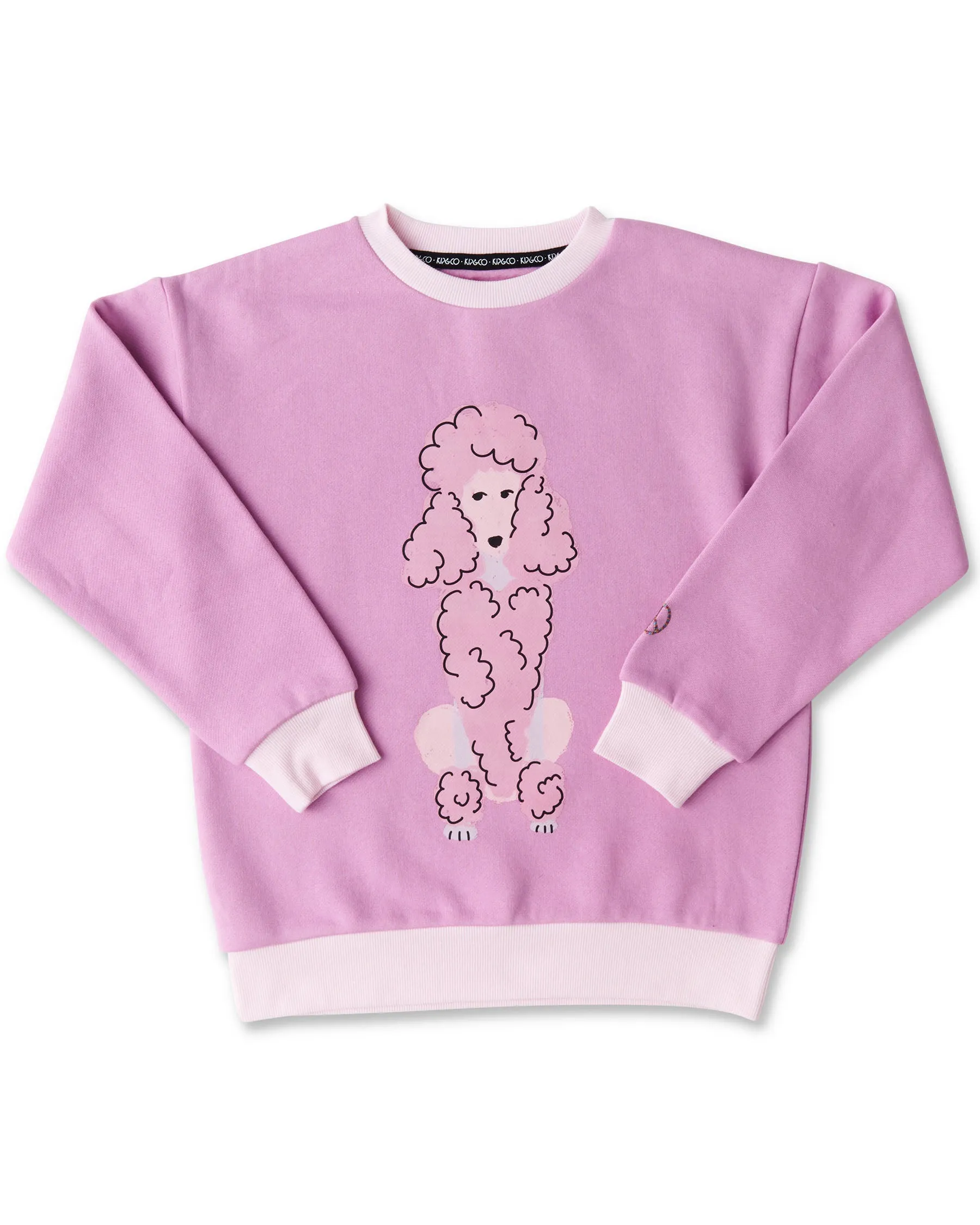 Pink Poodle Organic Cotton Sweater