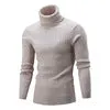 Plus Size Men's Clothing Men's Knitwear Autumn and Winter New High-necked Shirts men Sweaters