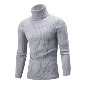 Plus Size Men's Clothing Men's Knitwear Autumn and Winter New High-necked Shirts men Sweaters