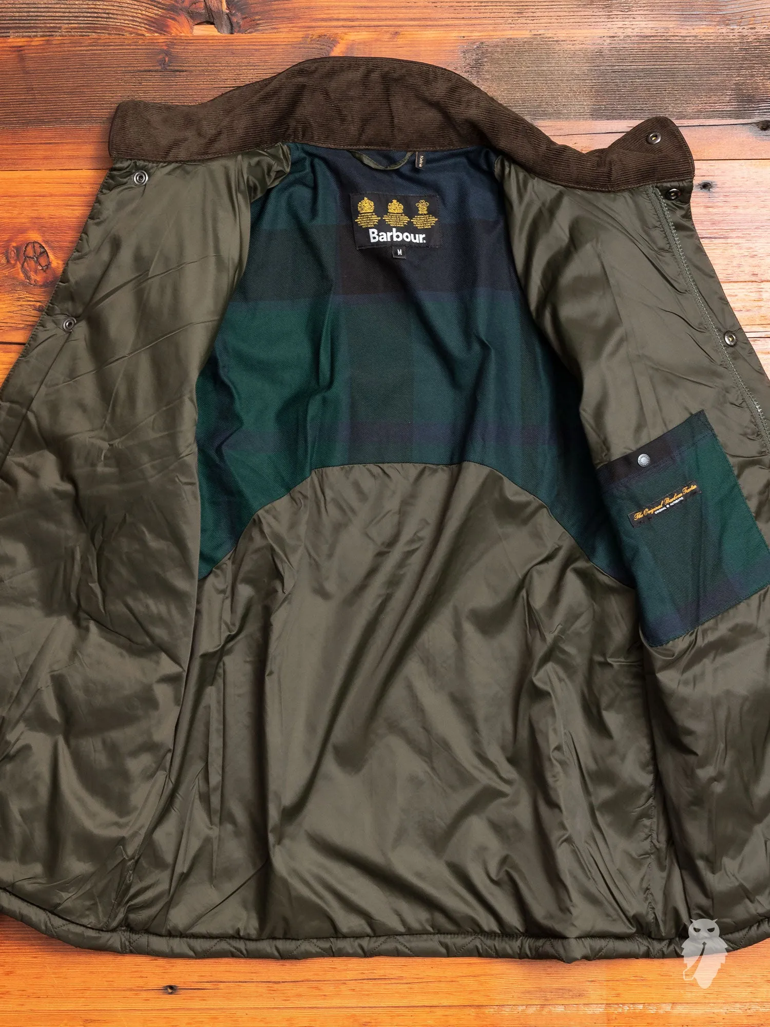 "Evanton" Quilt Jacket in Sage