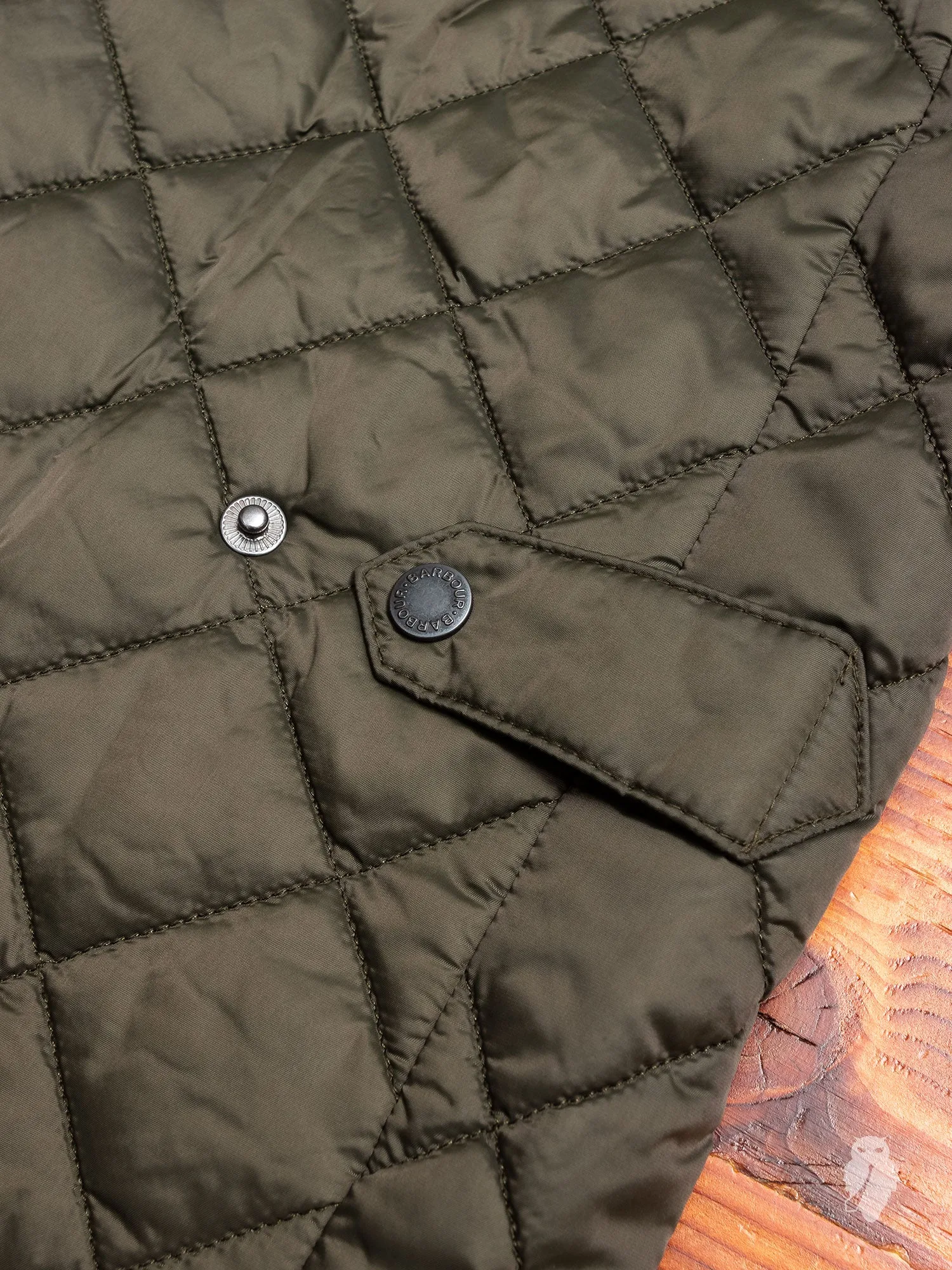 "Evanton" Quilt Jacket in Sage