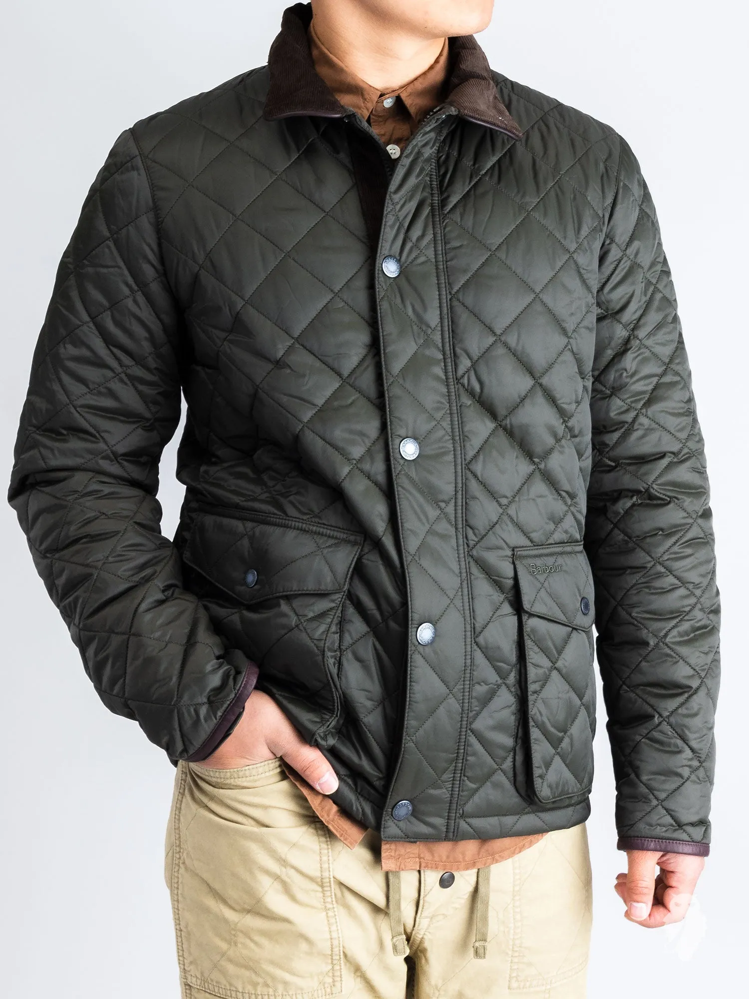 "Evanton" Quilt Jacket in Sage