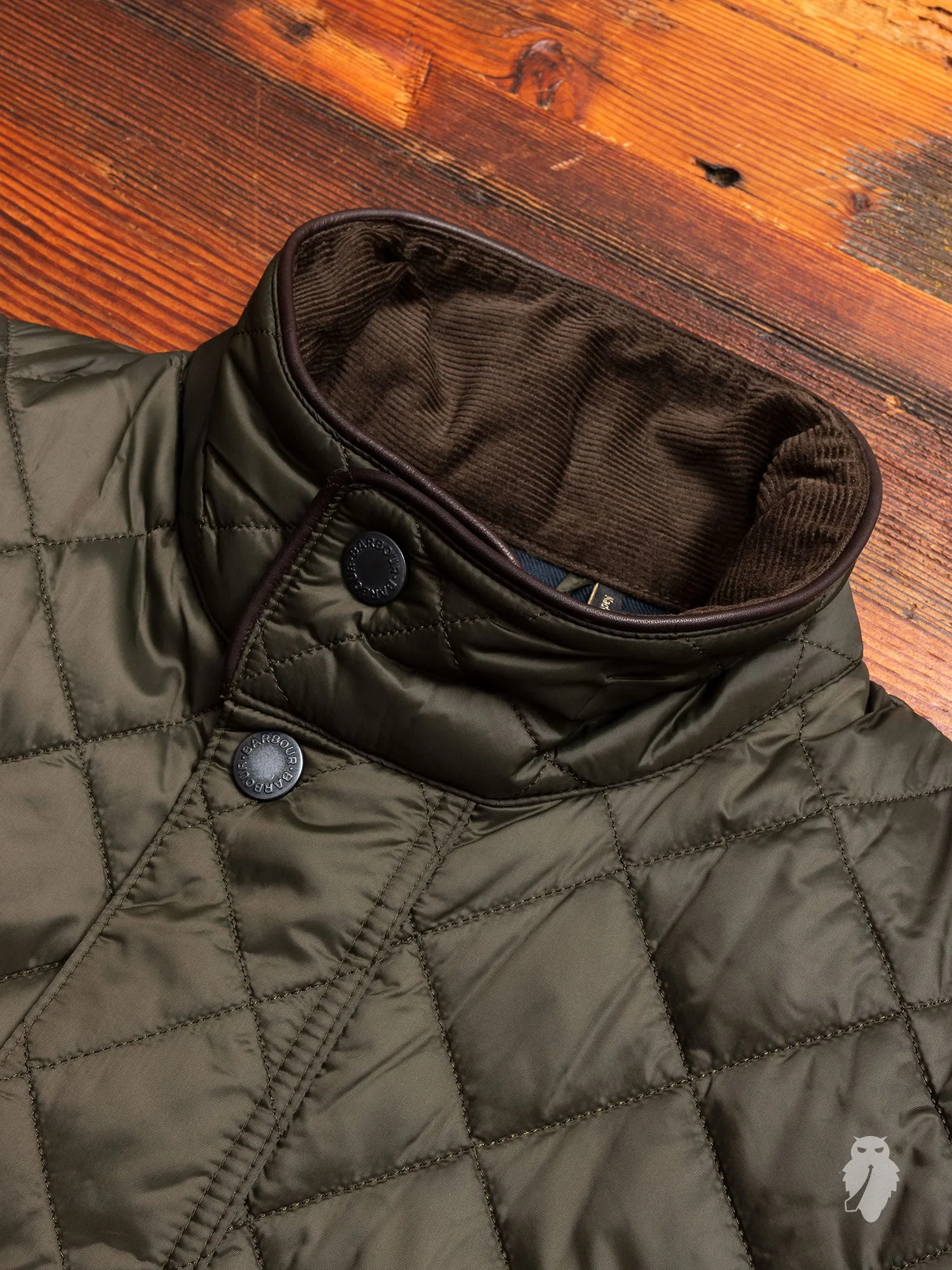 "Evanton" Quilt Jacket in Sage