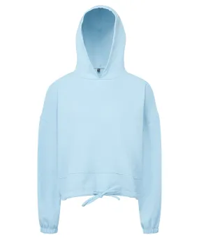 Sky Blue - Women's TriDri¨ cropped oversize hoodie