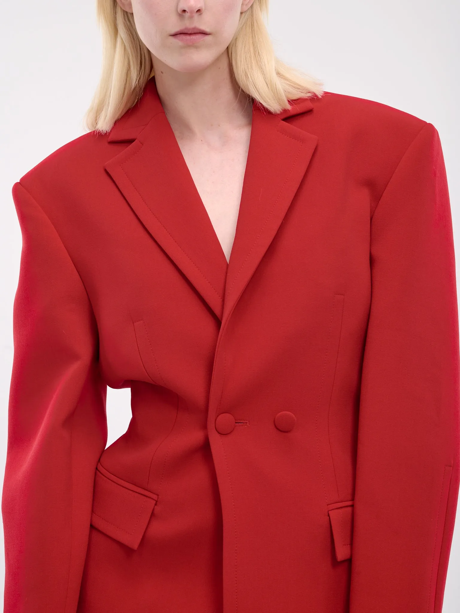 Tailored Blazer (03-143924-RED)