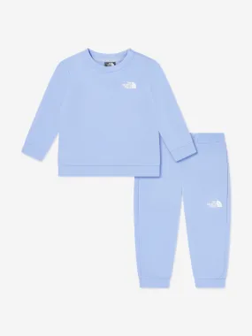 The North Face Baby Logo Tracksuit in Blue