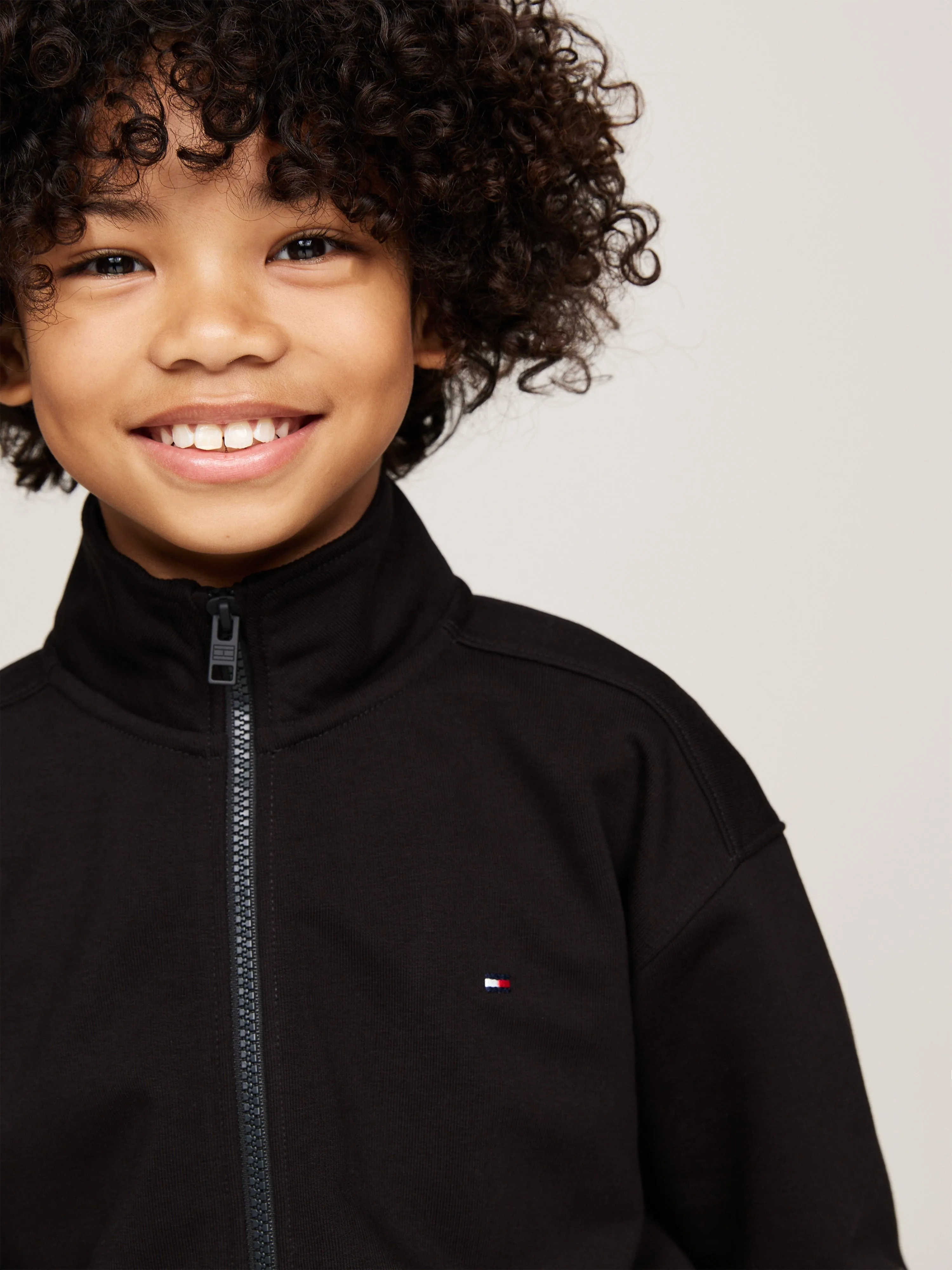 Tommy Hilfiger Kids Timeless Tracksuit in Black