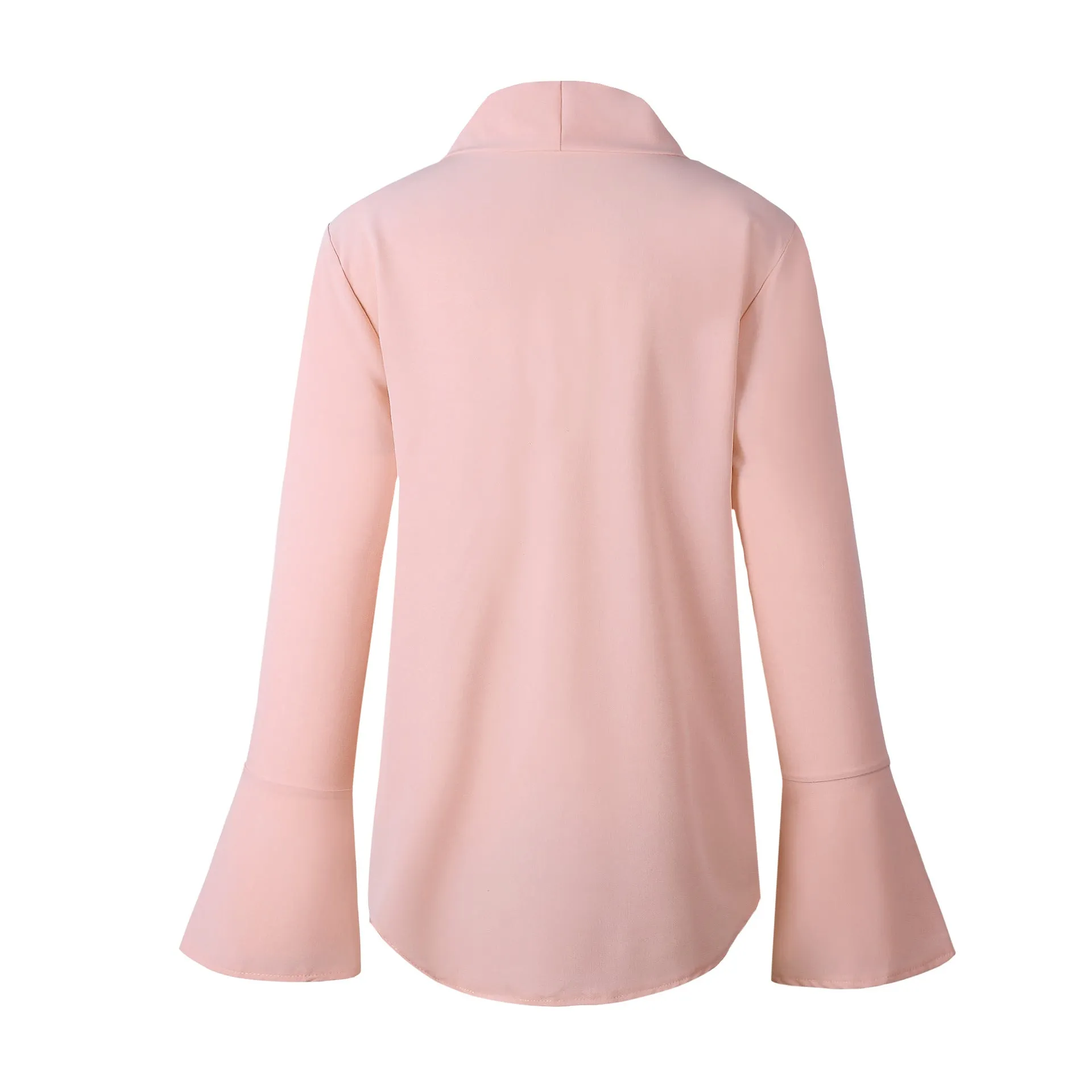 VenusFox Long Flare Sleeve Blouse Shirts